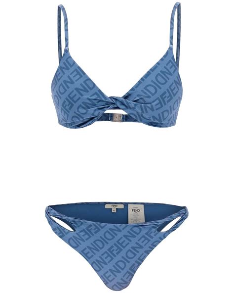 blue fendi swimsuit